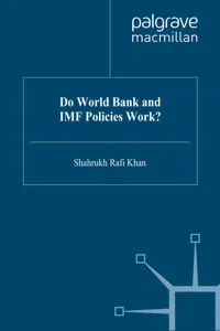 Do World Bank and IMF Policies Work?_cover