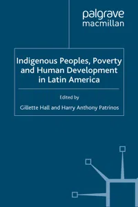 Indigenous Peoples, Poverty and Human Development in Latin America_cover