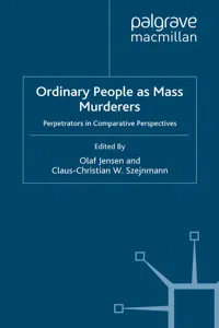 Ordinary People as Mass Murderers_cover