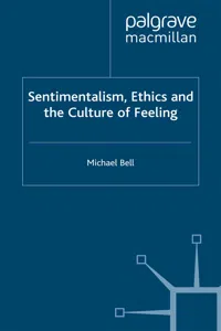 Sentimentalism, Ethics and the Culture of Feeling_cover