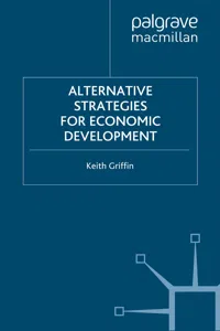 Alternative Strategies for Economic Development_cover
