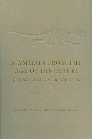 PDF) The origin and early evolution of metatherian mammals: The Cretaceous  record