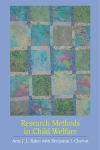 Research Methods in Child Welfare_cover