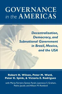 Governance in the Americas_cover