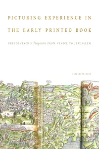 Picturing Experience in the Early Printed Book_cover