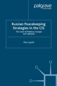 Russian Peacekeeping Strategies in the CIS_cover