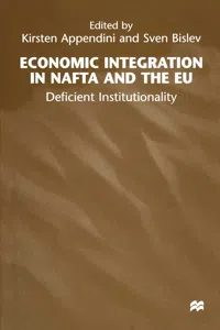 Economic Integration in NAFTA and the EU_cover