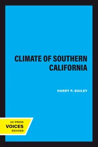 The Climate of Southern California_cover