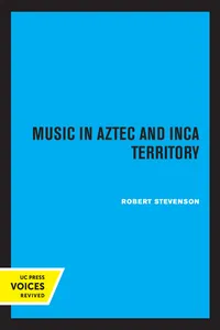 Music in Aztec and Inca Territory_cover
