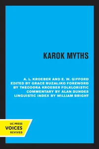 Karok Myths_cover