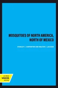 Mosquitoes of North America, North of Mexico_cover
