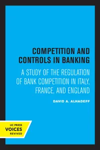 Competition and Controls in Banking_cover