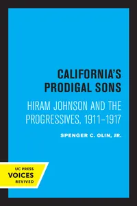 California's Prodigal Sons_cover