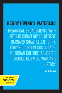 Henry Irving's Waterloo_cover