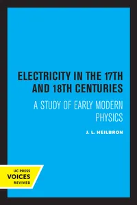 Electricity in the 17th and 18th Centuries_cover