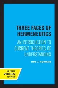 Three Faces of Hermeneutics_cover