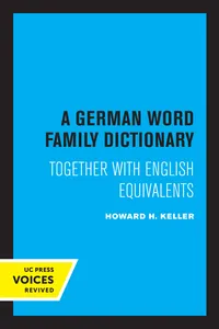 A German Word Family Dictionary_cover