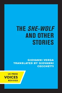 The She-Wolf and Other Stories_cover