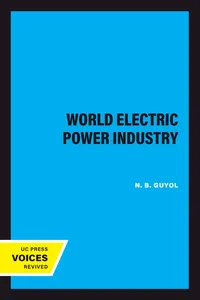 The World Electric Power Industry_cover