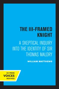 The III-Framed Knight_cover