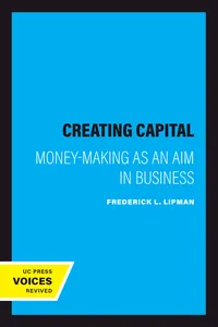 Creating Capital_cover