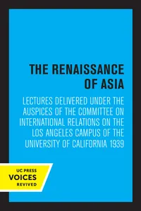 The Renaissance of Asia_cover