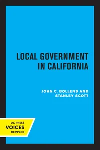 Local Government in California_cover
