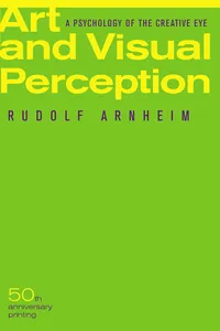 Art and Visual Perception, Second Edition_cover