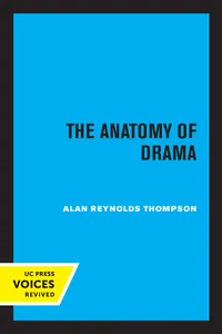 The Anatomy of Drama_cover