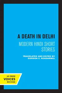 A Death in Delhi_cover