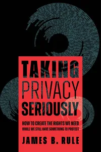 Taking Privacy Seriously_cover