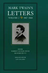 Mark Twain's Letters, Volume 2_cover