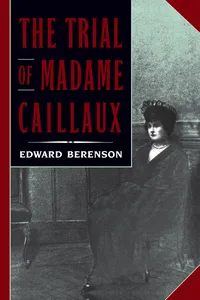The Trial of Madame Caillaux_cover
