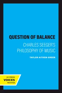 A Question of Balance_cover