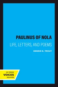 Paulinus of Nola_cover
