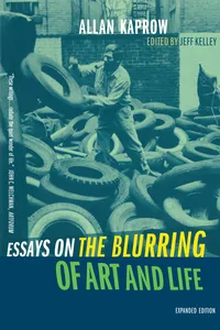Essays on the Blurring of Art and Life_cover