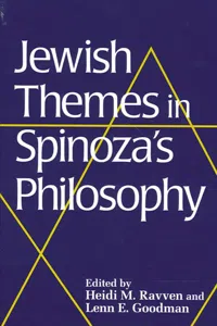 Jewish Themes in Spinoza's Philosophy_cover
