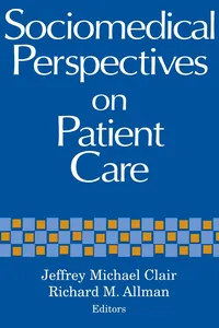 Sociomedical Perspectives on Patient Care_cover