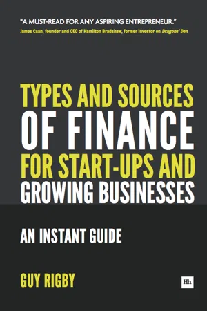 Types and Sources of Finance for Start-up and Growing Businesses
