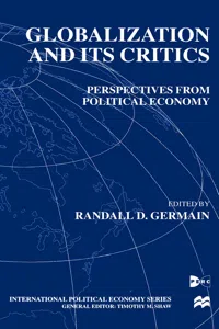 Globalization and Its Critics_cover