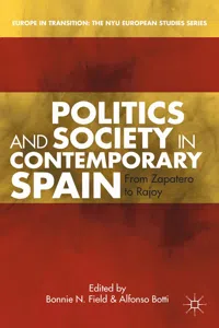 Politics and Society in Contemporary Spain_cover
