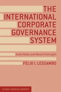 The International Corporate Governance System_cover