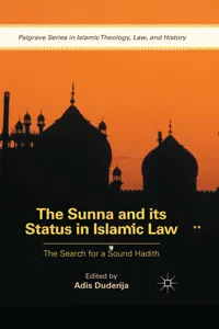 The Sunna and its Status in Islamic Law_cover