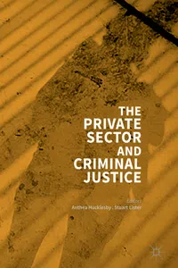 The Private Sector and Criminal Justice_cover