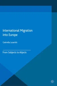 International Migration into Europe_cover