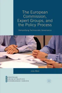 The European Commission, Expert Groups, and the Policy Process_cover