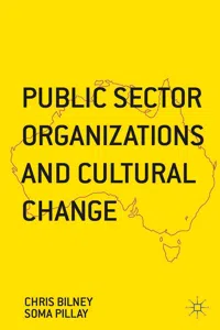 Public Sector Organizations and Cultural Change_cover