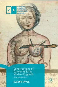 Constructions of Cancer in Early Modern England_cover