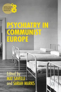 Psychiatry in Communist Europe_cover