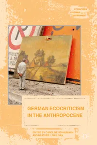 German Ecocriticism in the Anthropocene_cover